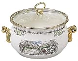 Johnson Brothers Friendly Village Dutch Oven with Glass Lid