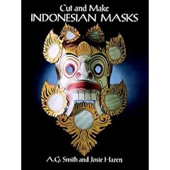 Cut and Make Indonesian Masks (Cut-Out Masks)