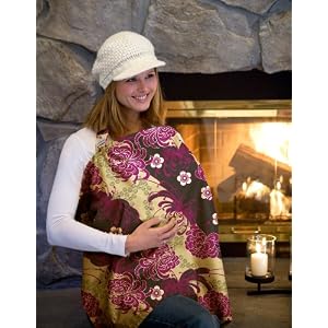 Amazon.com: Bebe Au Lait Nursing Cover, Mint Chocolate: Baby