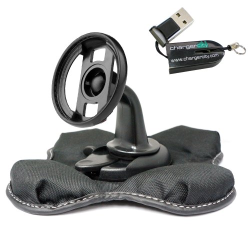 ChargerCity NonSlip Beanbag Friction Mount for TOMTOM ONE 125 130 140