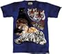 The Mountain Big Cat Collage Tigers Lions Tee T-shirt