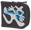 Kangaroo Poo Mens Stamp Wallet Charcoal