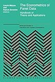 The Econometrics of panel data : handbook of theory and applications