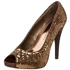 Chinese Laundry Ladybug Sequins Peep Toe Platform Pump