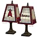 Los Angeles Angels 14-Inch Art Glass Lamp