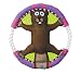 Doggy Hoots Dog Toy Rings Original Heave-A-Beaver