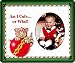 Am I Cute? Christmas Photo Magnet Frame