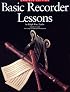 Basic Recorder Lessons Omnibus Edition (Recorder)