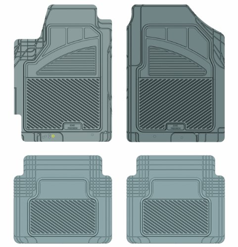 Koolatron Pants Saver Custom Fit 4 Piece All Weather Car Mat for Select Nissan Altima Models (Grey) On Sale