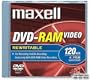 Maxell 567614 DVD-RAM Video 4.7GB Cartridge