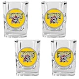 MLB Pittsburgh Pirates Square Shot Glass (Set of 4)