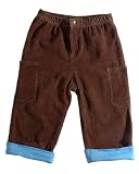 Earthline Corduroy Cargo Pants, 2T, Blue