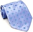 Paul Smith Periwinkle Flower Pattern Silk Necktie 44