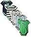 PUMA Baby Boys' 5-Pack Short Sleeve Bodysuit