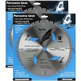 Shark Pro-series (2 Pack) 10 inch 36 Teeth Carbide 5/8 arbor hole Thin Kerf ATB Table Saw Blade Ship FREE buy $50+