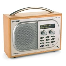 PURE EVOKE-1S (maple) Luxury portable DAB digital & FM radio