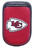 Kansas City Chiefs NFL Universal Cell Phone Case Pouch for Most Flip and Bar Style Phones (fits Motorola Razr V3 too)