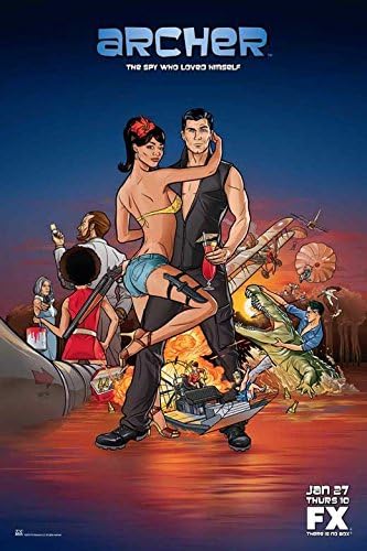 Archer Poster TV 27 x 40 Inches - 69cm x 102cm