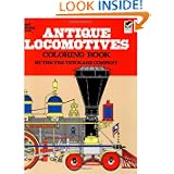 Antique Locomotives Coloring Book by The Tre Tryckare Company