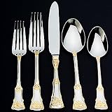 OLD COUNTRY ROSE FLATWARE - OLD COUNTRY ROSE 20 PIECE FLATWARE SET