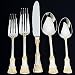 OLD COUNTRY ROSE FLATWARE - OLD COUNTRY ROSE 20 PIECE FLATWARE SET