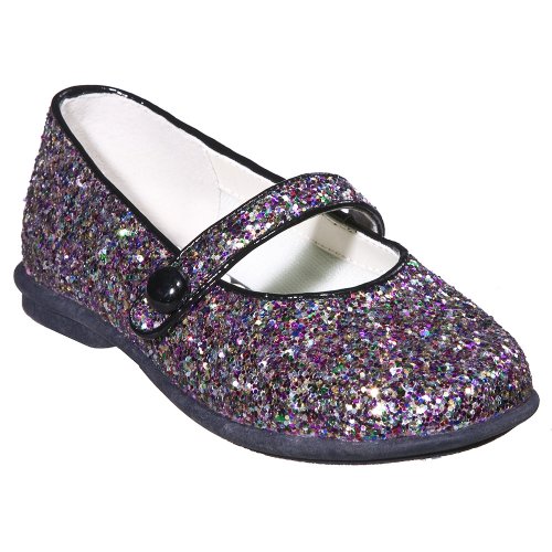 Toddler Girls' Circo® Aniyah Glitter Ballet Flats - Multicolor