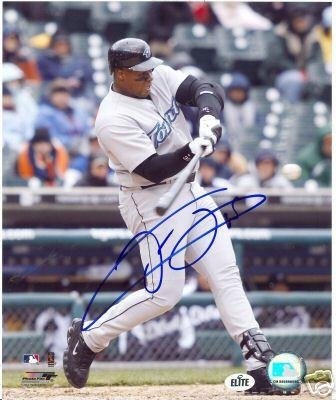 Frank Thomas Signed Photograph - Toronto Blue Jays 8x10 W coa - Autographed MLB Photos