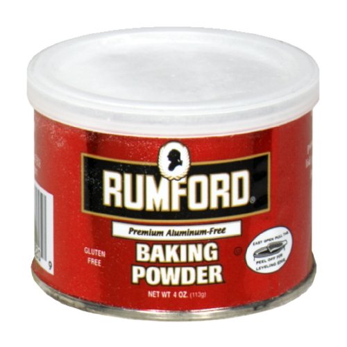 Rumford Baking Powder, Gluten Free, 4Ounce (Pack of 8) Food, Beverages