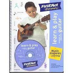 Learn & Play Acoustic & Electrical Guitar: Young Beginners (FirstAct Discovery, Play-along CD and instruction book with chords, exercises and songs)