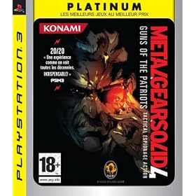 Metal Gear Solid 4 : Guns of the Patriots - platinum