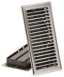 Imperial Manufacturing RG0259 4 inch x 12 inch Chrome Floor Register