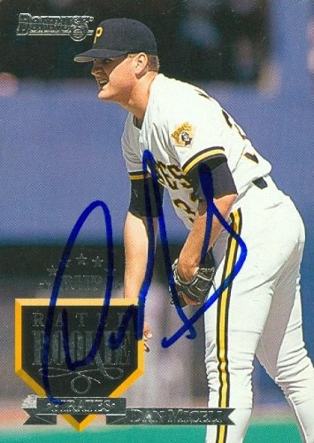 Dan Miceli Autographed Hand Signed MLB Baseball Card Pittsburgh Pirates 1994 Donruss 444B0055HFYBS 