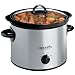 Crock-Pot SCR300SS 3-Quart Round Manual Slow Cooker, Stainless Steel