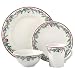 Pfaltzgraff Holiday Garland 16-Piece Dinnerware Set, Service for 4