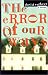 Books : The Error of Our Ways