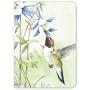 Tree-Free Greetings Garden Dream Hummingbird, 160 Page Recycled Paper and Sugarcane Journal, 5.5 x 7.5 x 0.75 Inches, Shades of Lavender and Green (21011)