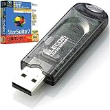 ELECOM MF-FU2512CGT ソースネクスト社『StarSuite7パーソナルパック』付!USB2.0&1.1フラッシュメモリ(512MB)