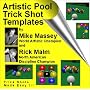 Artistic Pool Trick Shot Templates