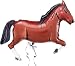 Horse Mylar Balloon Brown Each
