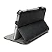 i-Blason Slim Folio Book Shell Stand case Cover for HP Slate 7 Inch Android Tablet with Elastic Hand Strap, Stylus Loop & Bonus Stylus (3 Year Warranty)- Black