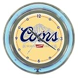 Coors Banquet 14-inch Neon Wall Clock (fls)