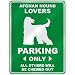  AFGHAN HOUND LOVERS PARKING ONLY  PARKING SIGN DOG