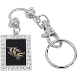 UCF Knights Rectangle Crystal Keychain