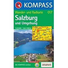 Salzburg und Umgebung: Wander- und Radkarte. GPS-genau. 1:25.000