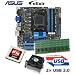 CSL PC Aufr�stkit | Aufr�stset von CSL-Computer / AMD FX-6100 6x 3,3 GHz Six Core CPU (6x 3300 MHz) / Asus M5A78L-M / USB3.0 Mainboard / 16GB Elixir Arbeitsspeicher (4x 4096 MB DDR3 RAM 1333 MHz) | CPU Mainboard Bundle | PC Tuning Kit inkl. CSL Softwarekompilation