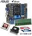 CSL PC Aufrüstkit | Aufrüstset von CSL-Computer / AMD FX-6100 6x 3,3 GHz Six Core CPU (6x 3300 MHz) / Asus M5A78L-M / USB3.0 Mainboard / 16GB Elixir Arbeitsspeicher (4x 4096 MB DDR3 RAM 1333 MHz) | CPU Mainboard Bundle | PC Tuning Kit inkl. CSL Softwarekompilation bei amazon kaufen