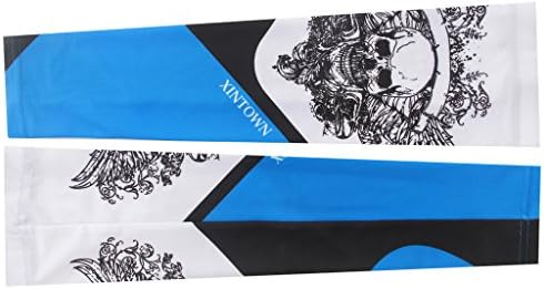 Spoz Summer Sugar Skull Blue Arm Sleeves A_S_028 L