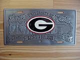 Georgia Bulldogs Official License Plate Cover