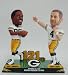 Brett Favre and Greg Jennings Bobblehead 421 Touch Down Record Only 421 were made Green Bay Packers