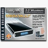 Mad Dog Multimedia Megavault MD-AEN350USB2 3.5 inch Hard Drive USB 2.0 Enclosure
